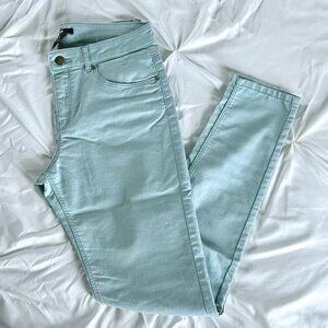 Mint Skinny Jeans H&M Divided Size 8